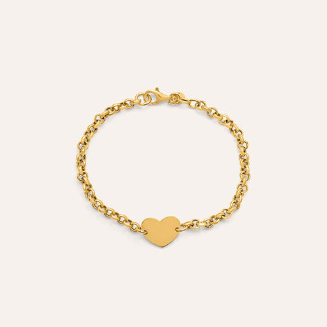 Bracciale Silver Collection Argento Dorato - Bracciali Love Donna | Stroili