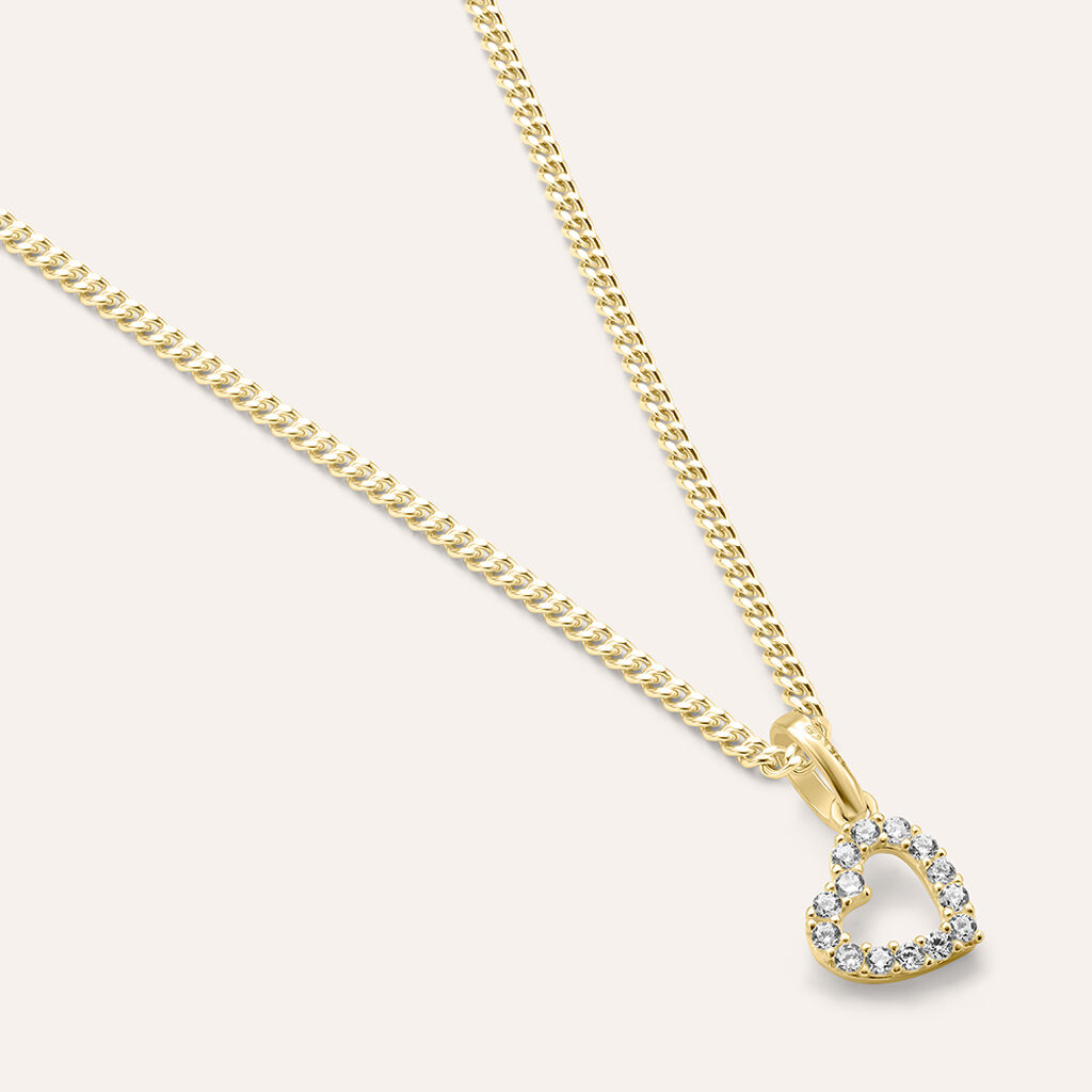 Pendente Poème Oro Giallo Cubic Zirconia - Ciondoli Donna | Stroili