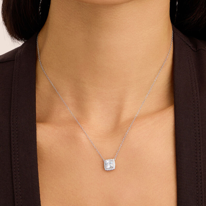 Collana Silver Elegance Argento Rodiato Cubic Zirconia - Collane Donna | Stroili