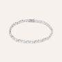 Bracciale Tennis Silver Elegance Argento Rodiato Cubic Zirconia