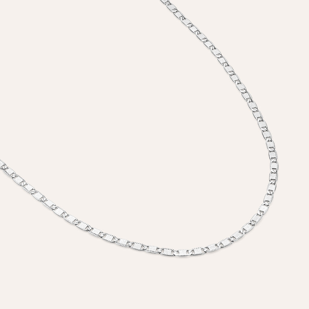 Catena Gentleman Argento Rodiato