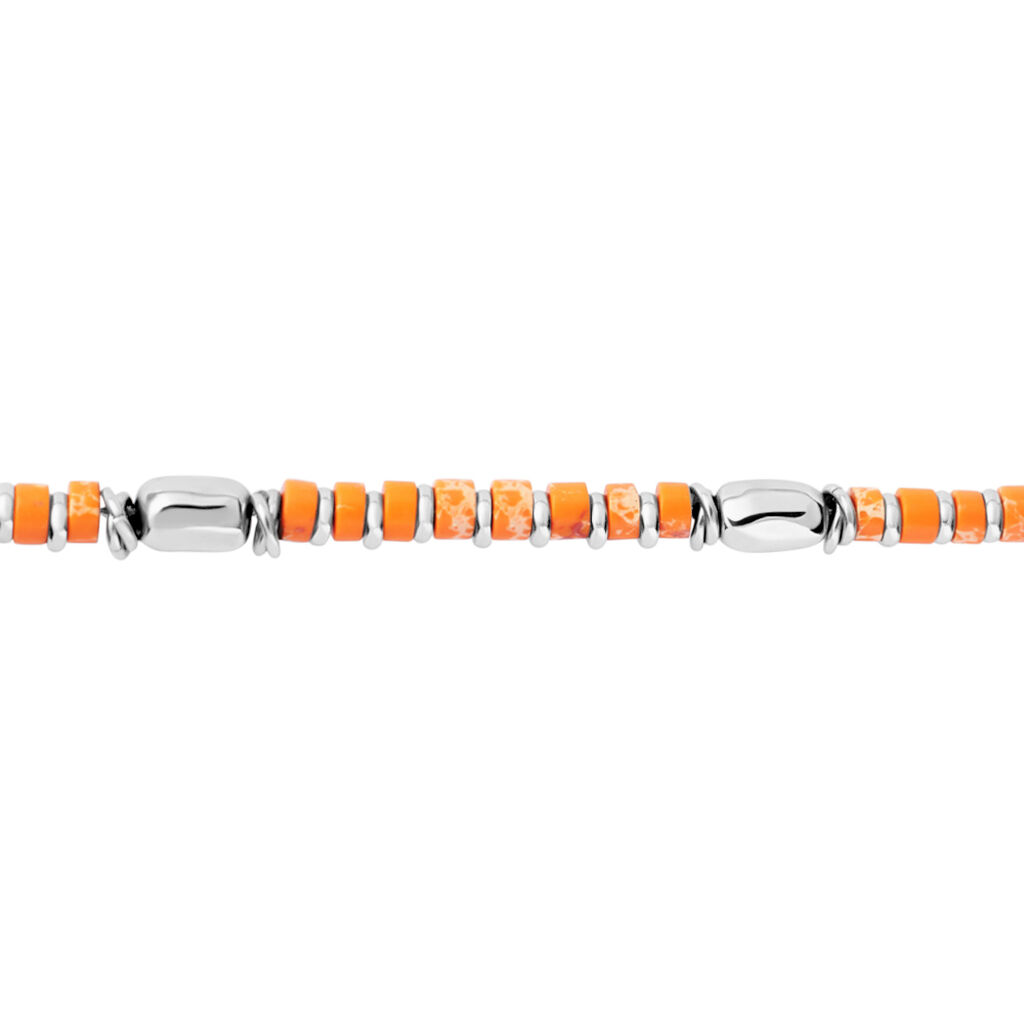 Bracciale Man Code Acciaio Diaspro africano - Bracciali Uomo | Stroili