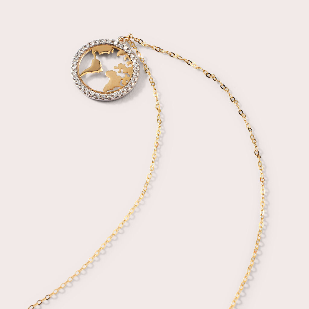 Collana Claire Oro Giallo Cubic Zirconia - Collane Donna | Stroili