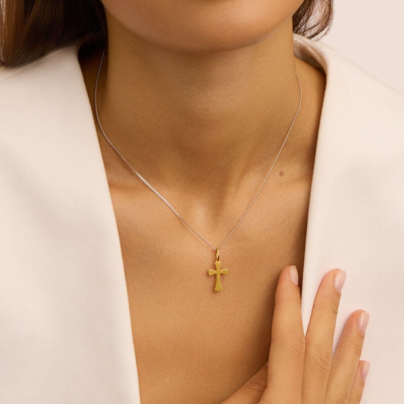 Pendente Holy Oro Giallo - Ciondoli con Incisione Unisex | Stroili