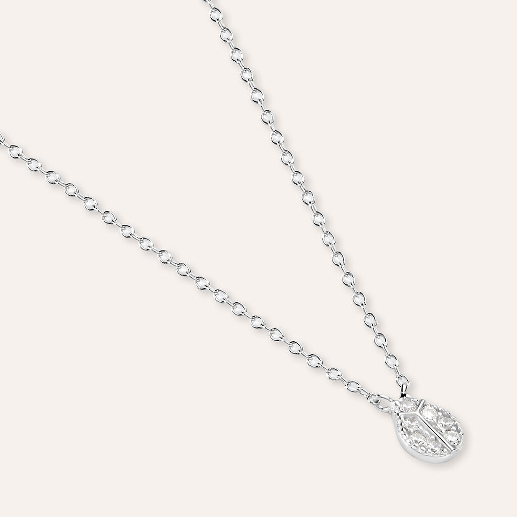Collana Silver Moments Argento Rodiato Cubic Zirconia