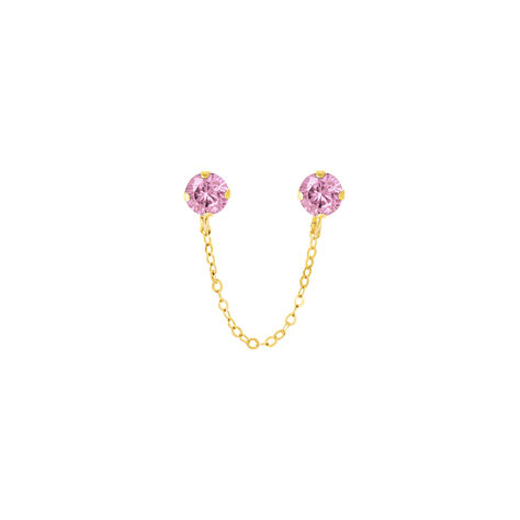 Mono Orecchino Lobo Bon Ton Oro Giallo Cubic Zirconia - Mono Orecchino Donna | Stroili