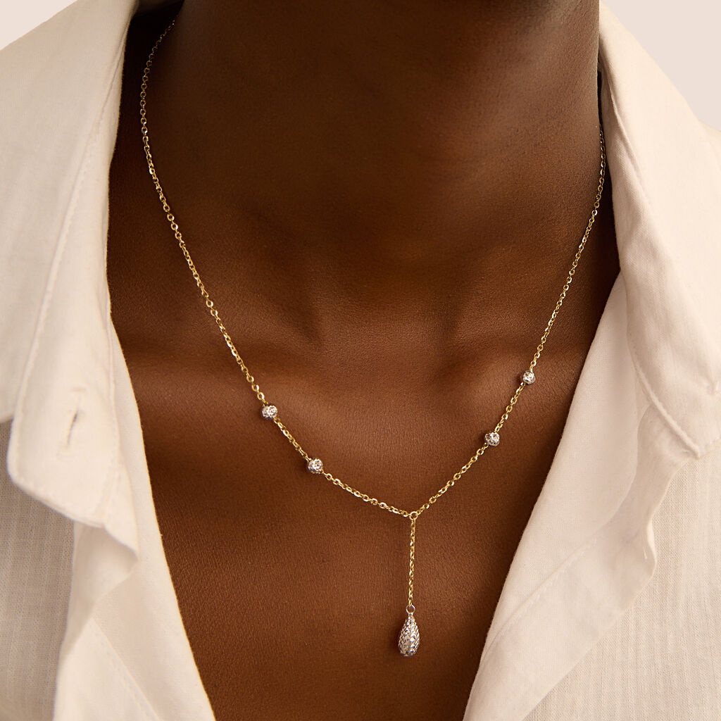 Collana Isabelle Oro Bicolore