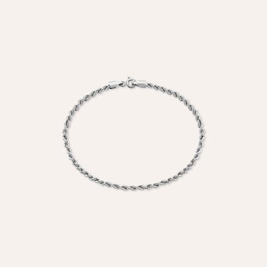 Bracciale Catena Oro Uomo Oro Bianco