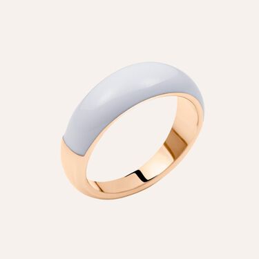 Anello Fascia Lady Sweet Acciaio Rosa