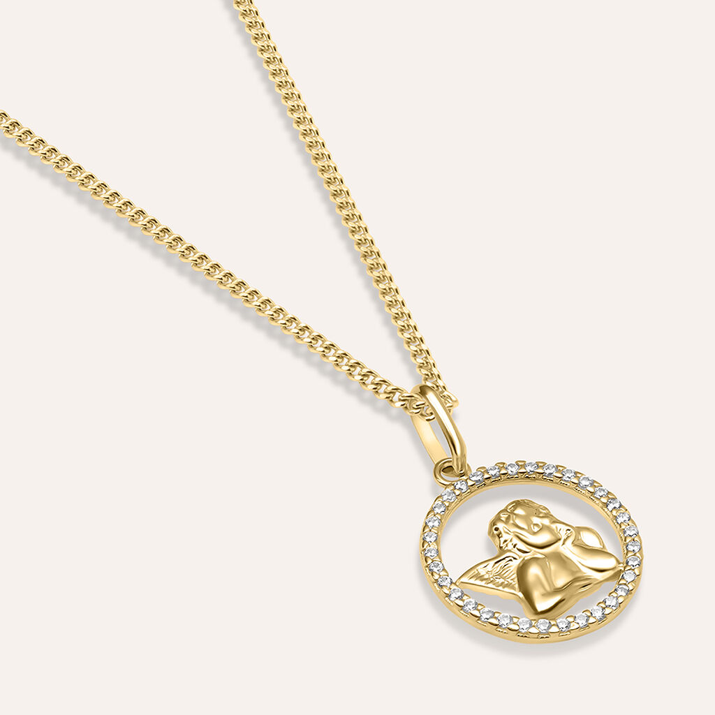 Pendente Holy Oro Giallo Cubic Zirconia - Ciondoli Donna | Stroili