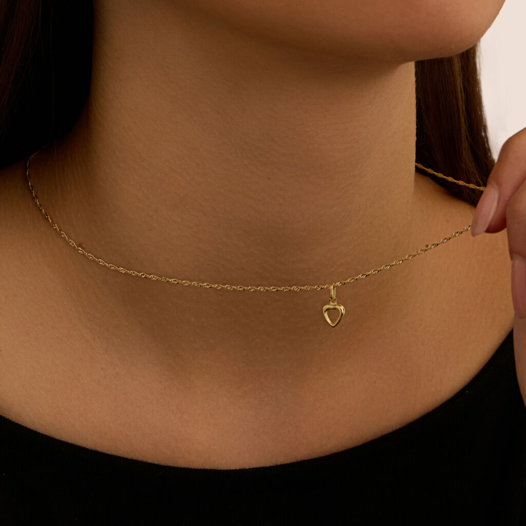 Pendente Poème Oro Giallo