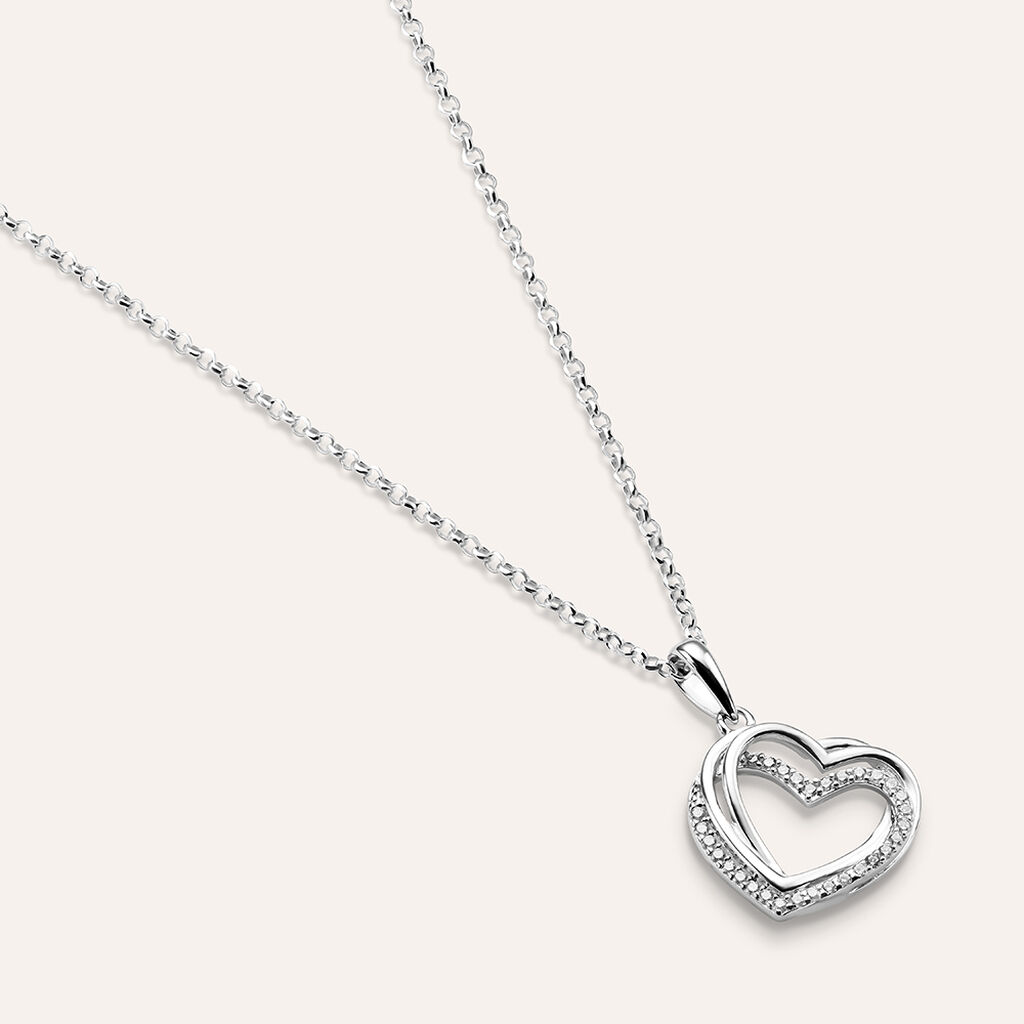 Collana Silver Shine Argento Rodiato Cubic Zirconia - Collane Donna | Stroili