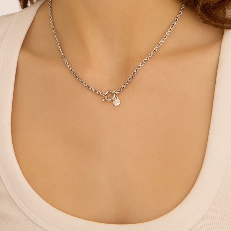 Catena Silver Collection Argento Rodiato - Collane Catena Donna | Stroili