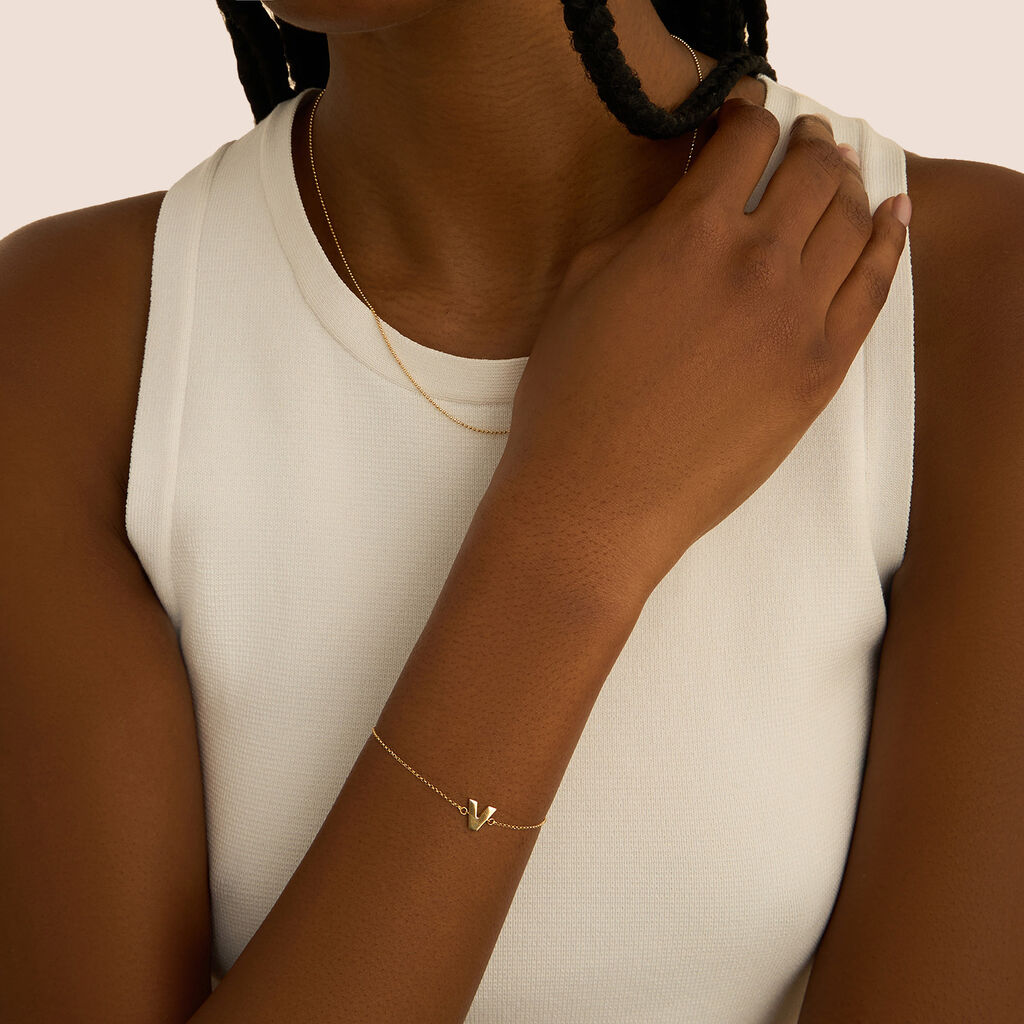 Bracciale Regolabile Beverly Oro Giallo - Bracciali Amicizia Donna | Stroili