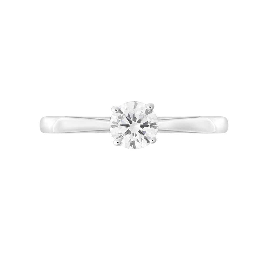 Anello Solitario Diamade Oro Bianco Diamante Lab-Grown - Anelli con Pietre Donna | Stroili