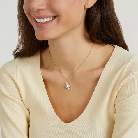 Charm in argento rodiato e glitter - Charms Donna | Stroili