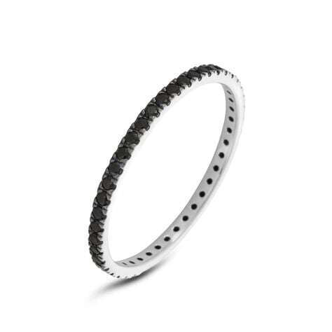 Anello Eternity L'homme Or Oro Bianco Spinello - Anelli Eternity Uomo | Stroili