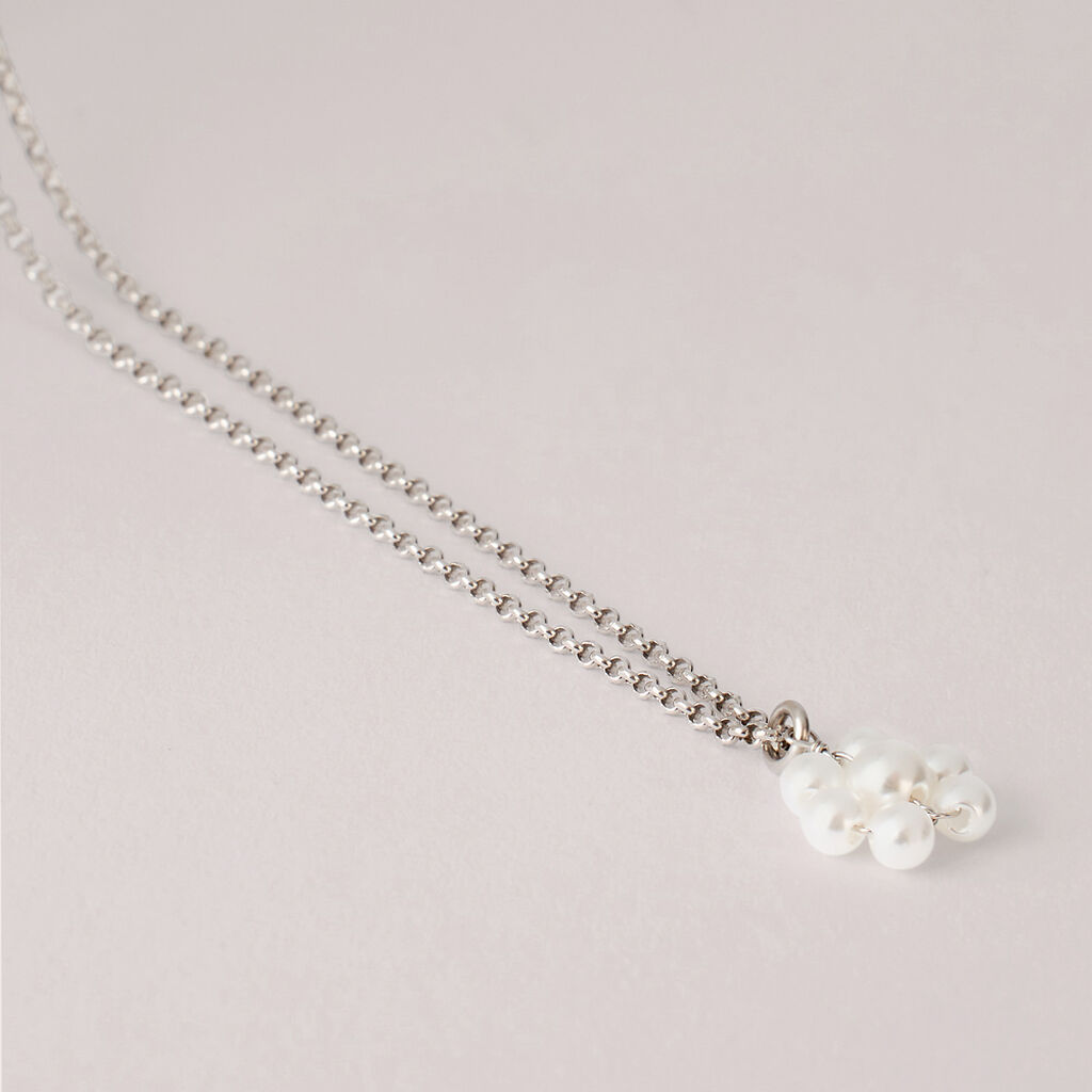 Collana Silver Baby Argento Rodiato Pietra sintetica