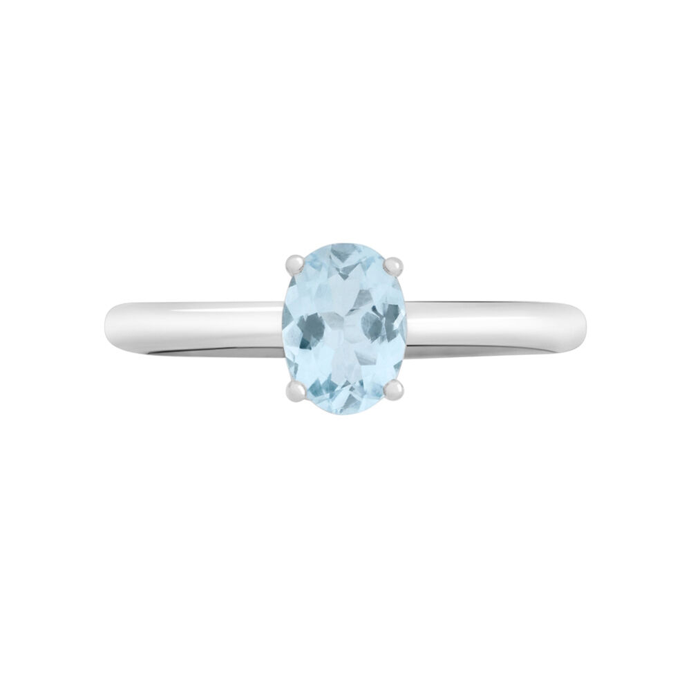 Anello acquamarina stroili oro deals