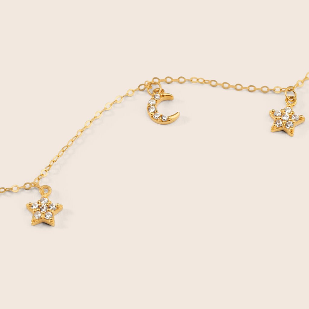 Collana Claire Oro Giallo Cubic Zirconia - Collane Donna | Stroili