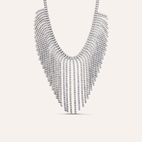 Collana Romantic Shine Metallo Cristallo - Collane Donna | Stroili