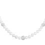 Collana Silver Pearls Argento Rodiato Perla sintentica
