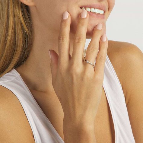 Anello Solitario Diamotion Oro Bianco Diamante - Anelli con Pietre Donna | Stroili
