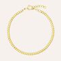 Bracciale Catena Radiance Acciaio Dorato