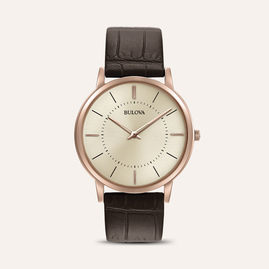 Orologio Al Quarzo Bulova Ultra Slim 97a126 - Orologi solo Tempo Uomo | Stroili