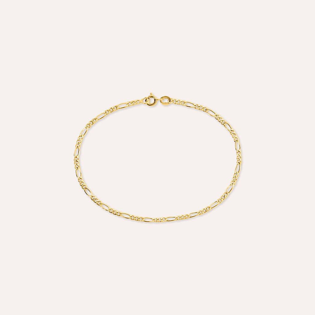 Bracciale Catena Oro Uomo Oro Giallo