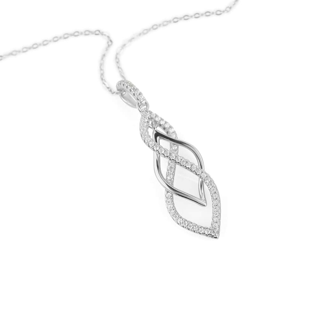 Collana Silver Shine Argento Rodiato Cubic Zirconia - Collane Donna | Stroili