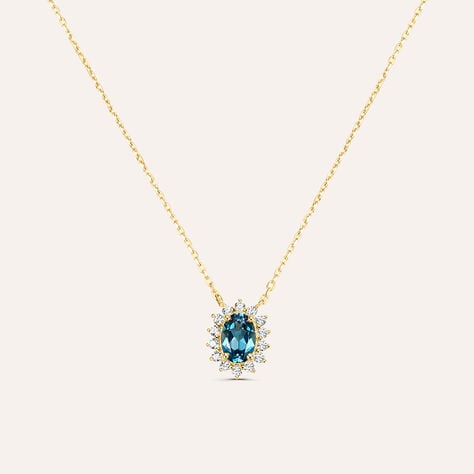 Collana Amélie Oro Giallo Topazio Cubic Zirconia - Collane Donna | Stroili