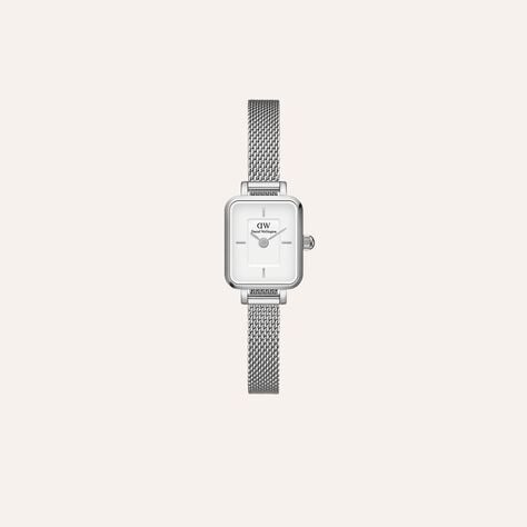 Orologio Al Quarzo Daniel Wellington Quadro Mini White Dw00100726 - Orologi solo Tempo Donna | Stroili