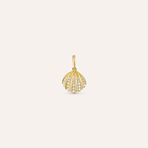 Pendente Poème Oro Giallo Cubic Zirconia - Ciondoli Donna | Stroili