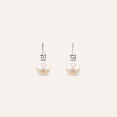 Laimons Orecchini A Monachella 15 Mm In Argento 925 Con Zirconi – Placcato Oro, Senza Nichel, Eleganti