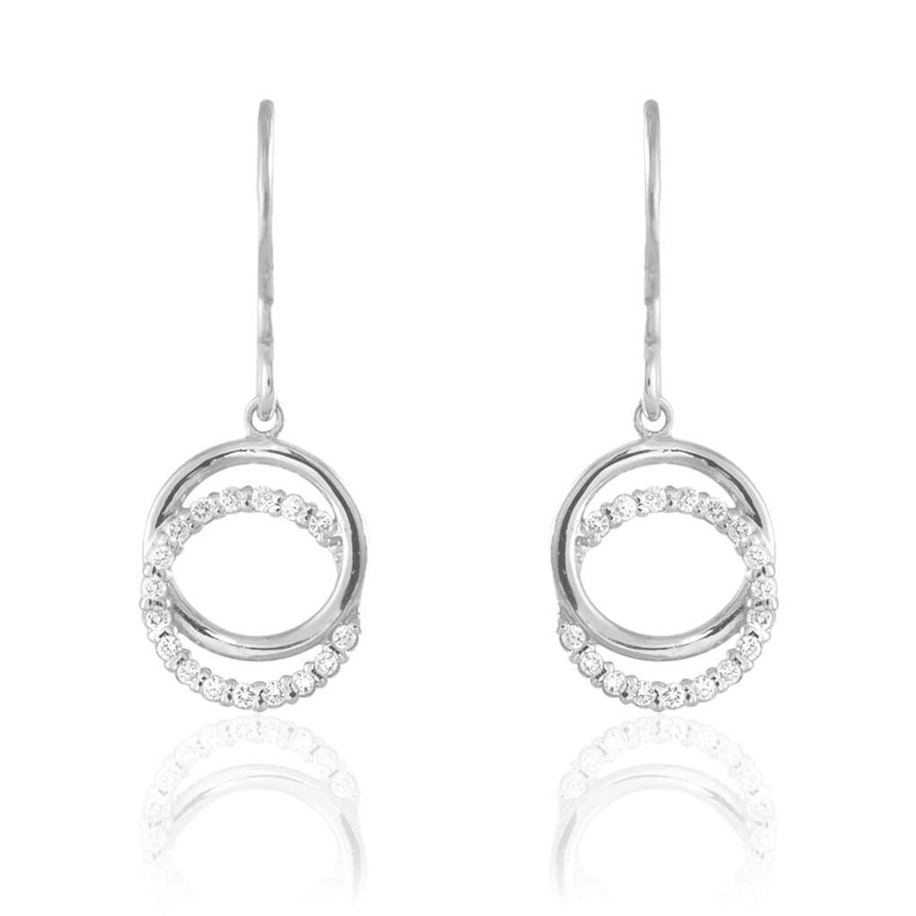 Orecchini Pendenti Silver Shine Argento Rodiato Cubic Zirconia - Orecchini Pendenti Donna | Stroili