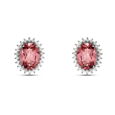 Orecchini Lobo Amélie Oro Bianco Topazio Cubic Zirconia - Orecchini a Lobo Donna | Stroili