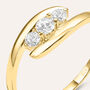 Anello Trilogy Claire Oro Giallo Cubic Zirconia