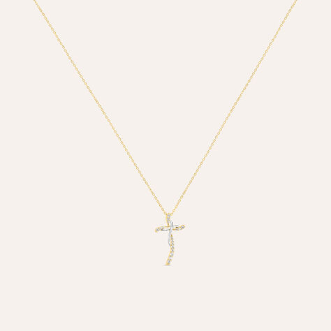 Collana Claire Oro Bicolore Cubic Zirconia - Collane Donna | Stroili