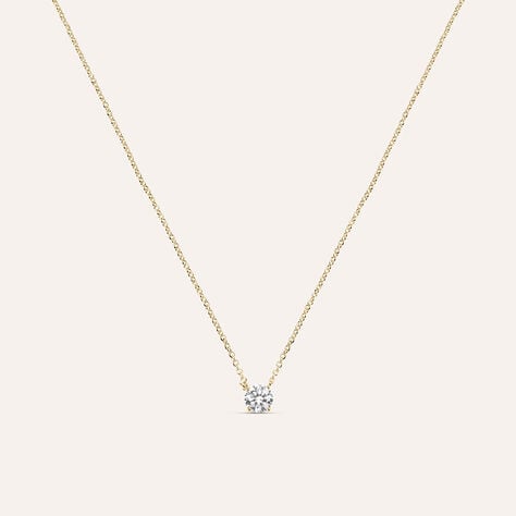 Collana Punto Luce Golden Dream Placcato Oro Giallo Cubic Zirconia - Collane Punto Luce Donna | Stroili