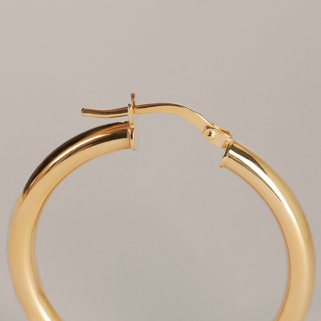 Orecchini A Cerchio Toujours Oro Giallo