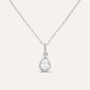 Collana Punto Luce Silver Elegance Argento Rodiato Cubic Zirconia
