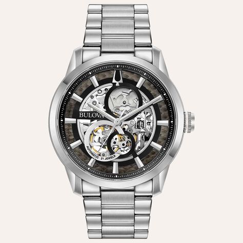 Orologio Meccanico Bulova Sutton 96a208 - Orologi solo Tempo Uomo | Stroili