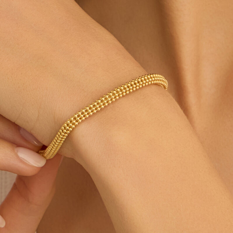 Bracciale Catena Silver Collection Argento Dorato - Bracciali Donna | Stroili