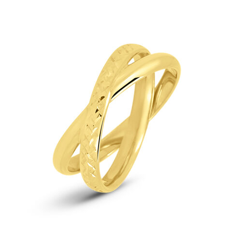 Anello Fascia Golden Lover Oro Giallo - Anelli 18 Carati Donna | Stroili