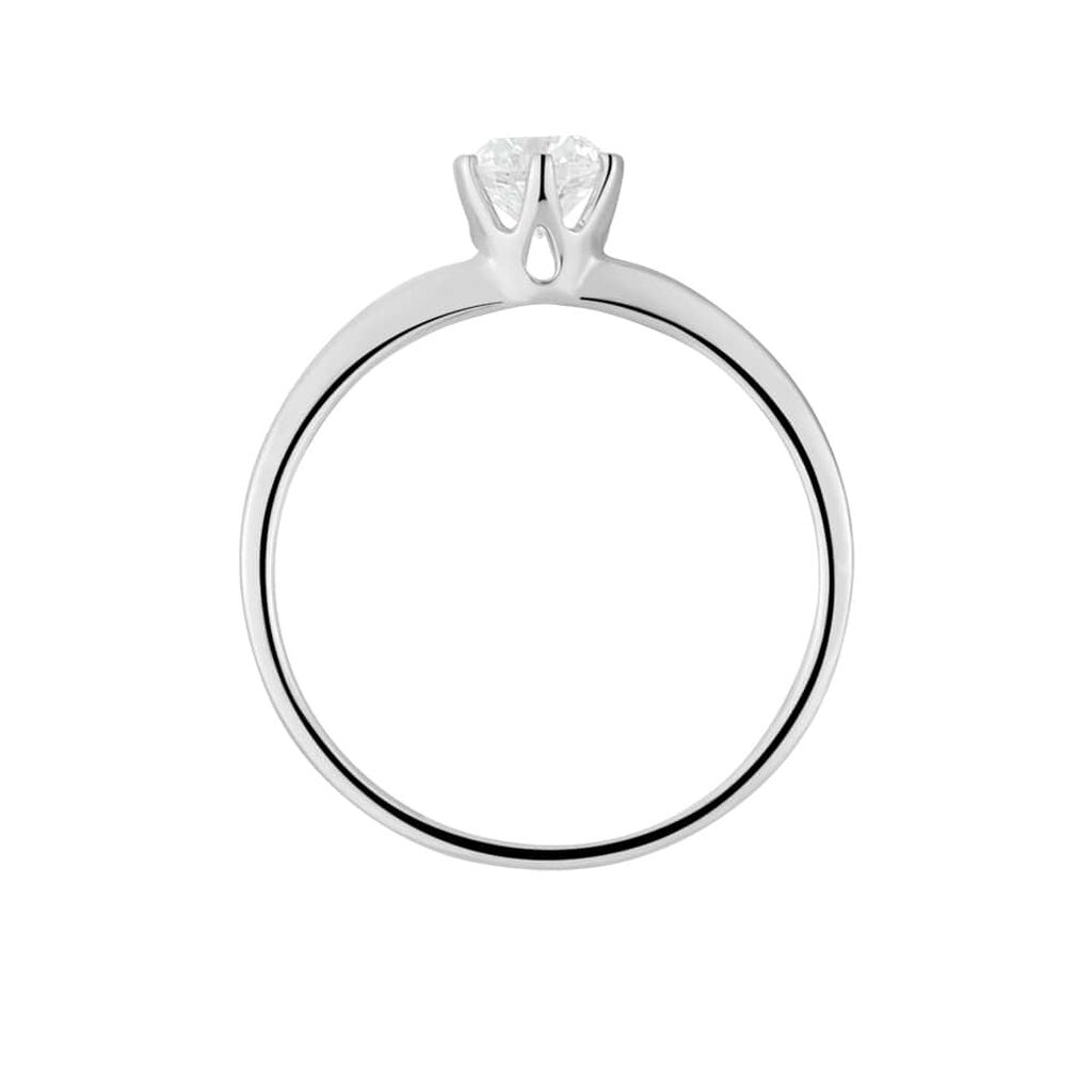 Anello Solitario Diamade Oro Bianco Diamante Lab-Grown - Anelli con Pietre Donna | Stroili