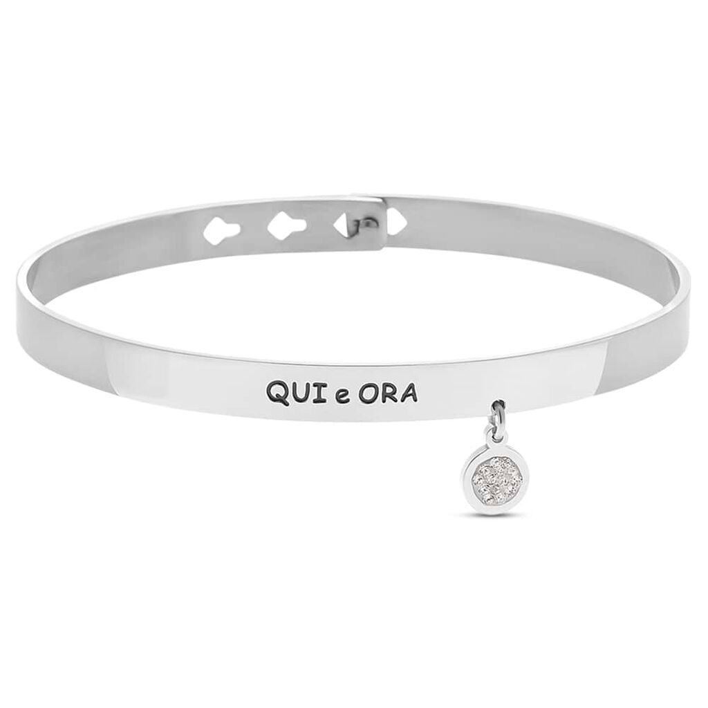 Bangle Sunrise Acciaio Cristallo