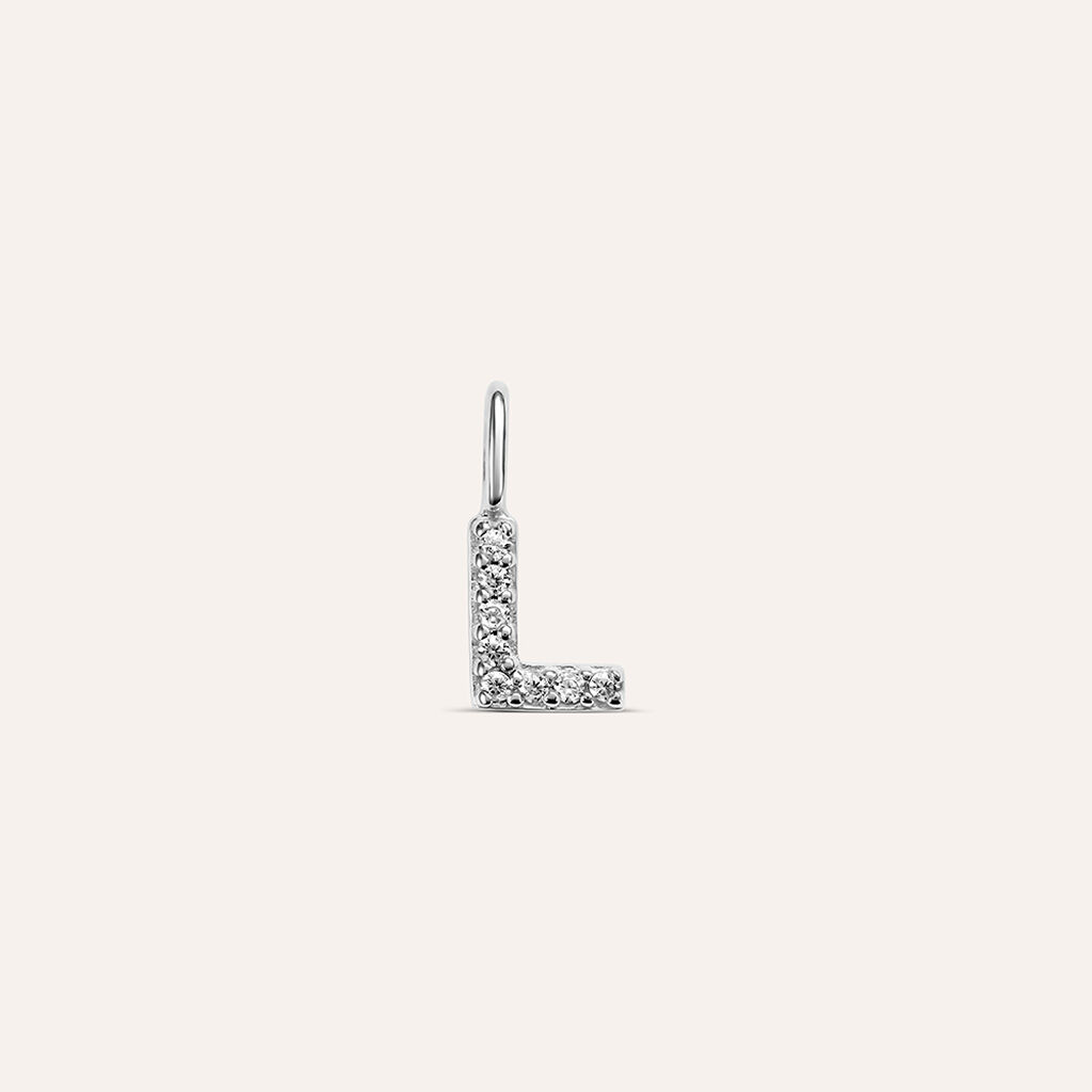 Pendente Love Beats Argento Rodiato Cubic Zirconia - Ciondoli Donna | Stroili