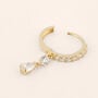 Orecchini A Cerchio Toujours Oro Giallo Cubic Zirconia