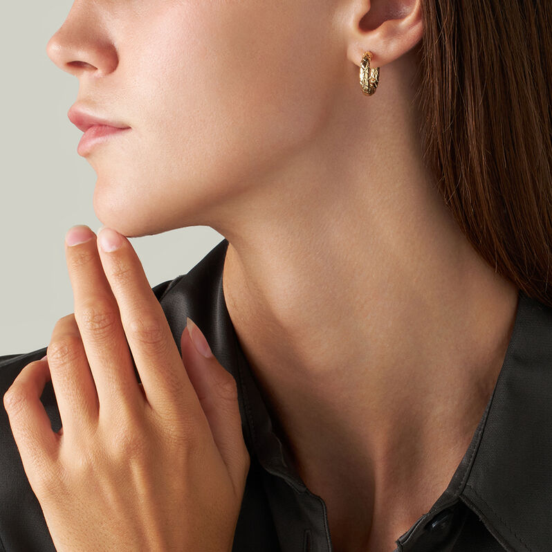 Orecchini A Cerchio Toujours Oro Giallo - Orecchini a Cerchio Donna | Stroili